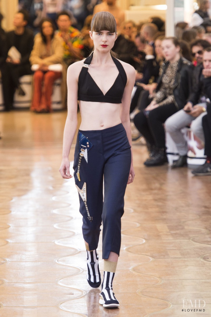 Gaby Loader featured in  the Acne Studios fashion show for Spring/Summer 2016