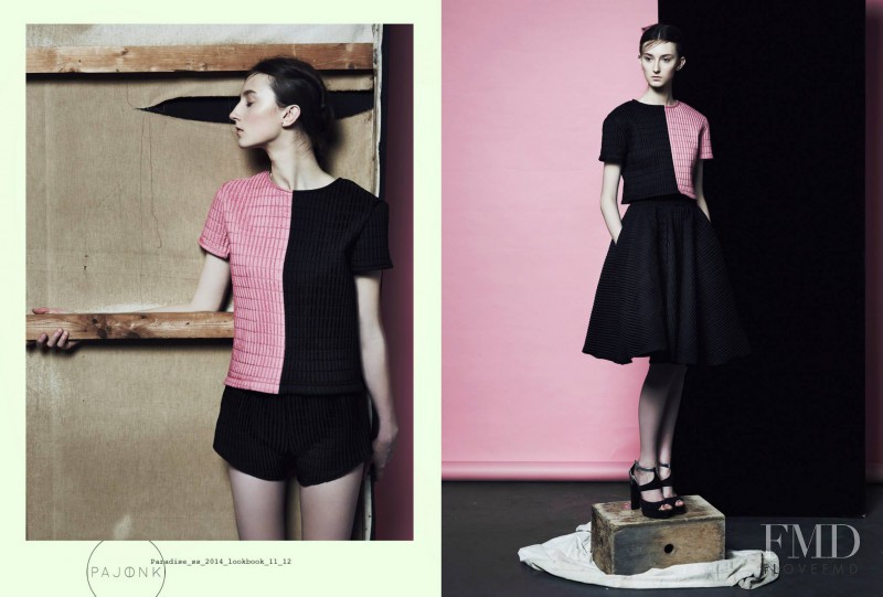 Klementyna Dmowska featured in  the Pajonk Paradise lookbook for Spring/Summer 2014