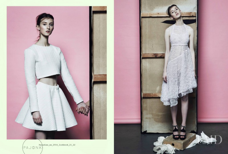 Klementyna Dmowska featured in  the Pajonk Paradise lookbook for Spring/Summer 2014