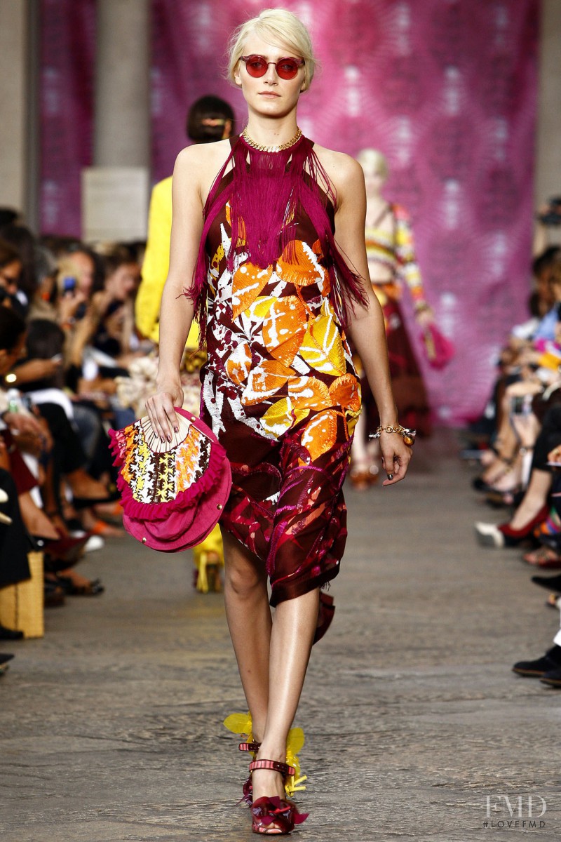 Kori Richardson featured in  the Missoni fashion show for Spring/Summer 2012