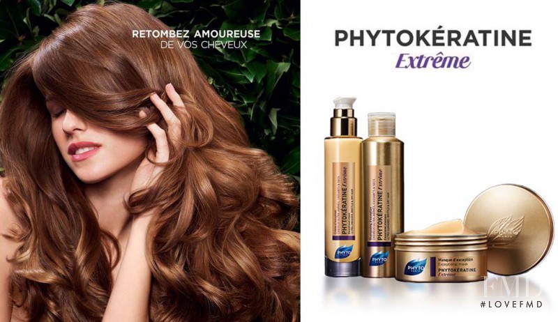 Irina Soldevila featured in  the Phyto advertisement for Spring/Summer 2015
