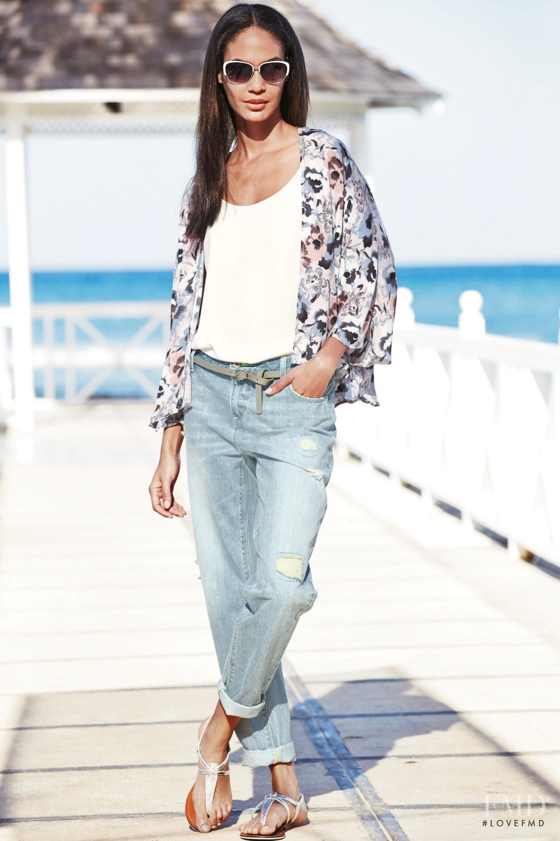 Joan Smalls featured in  the Next catalogue for Summer 2014