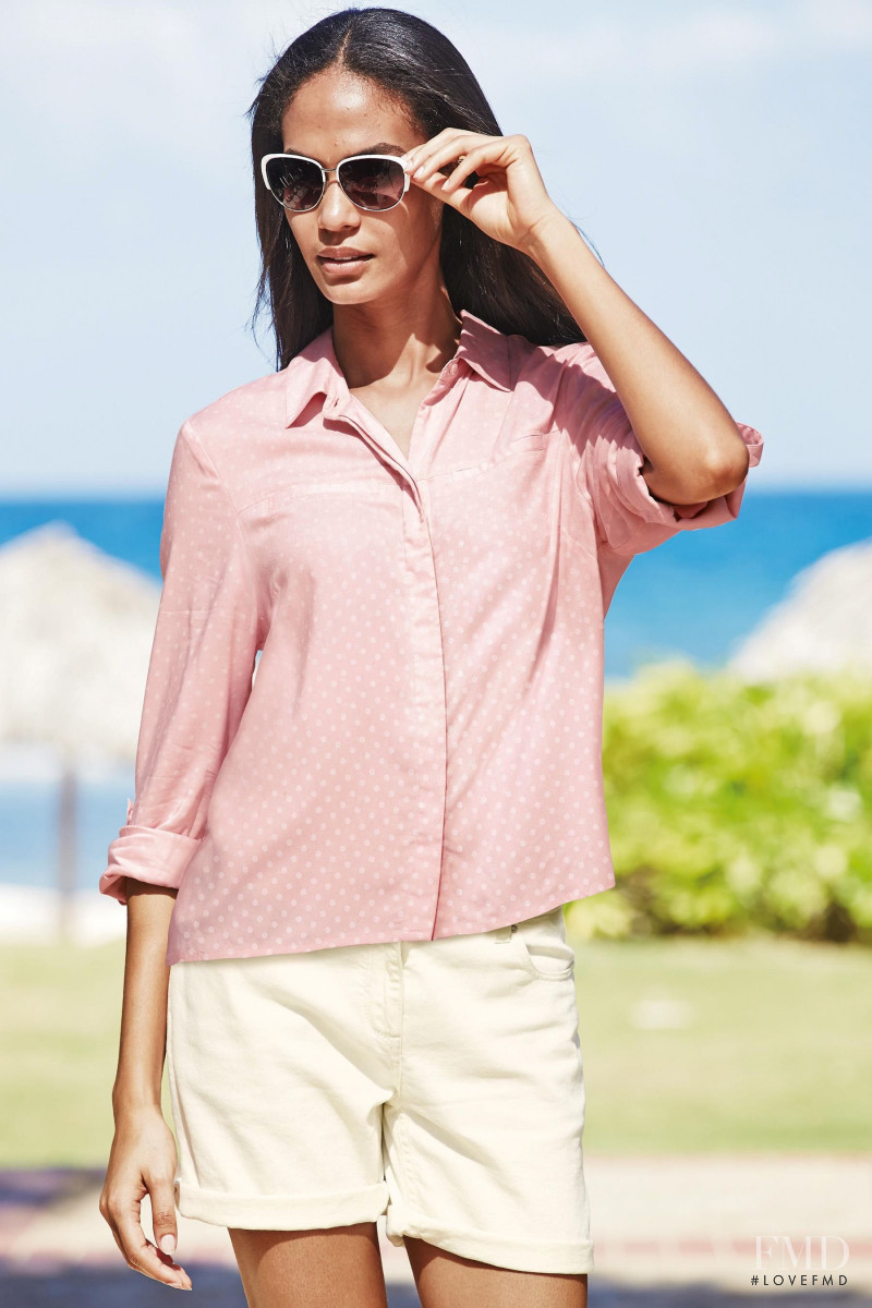 Joan Smalls featured in  the Next catalogue for Summer 2014