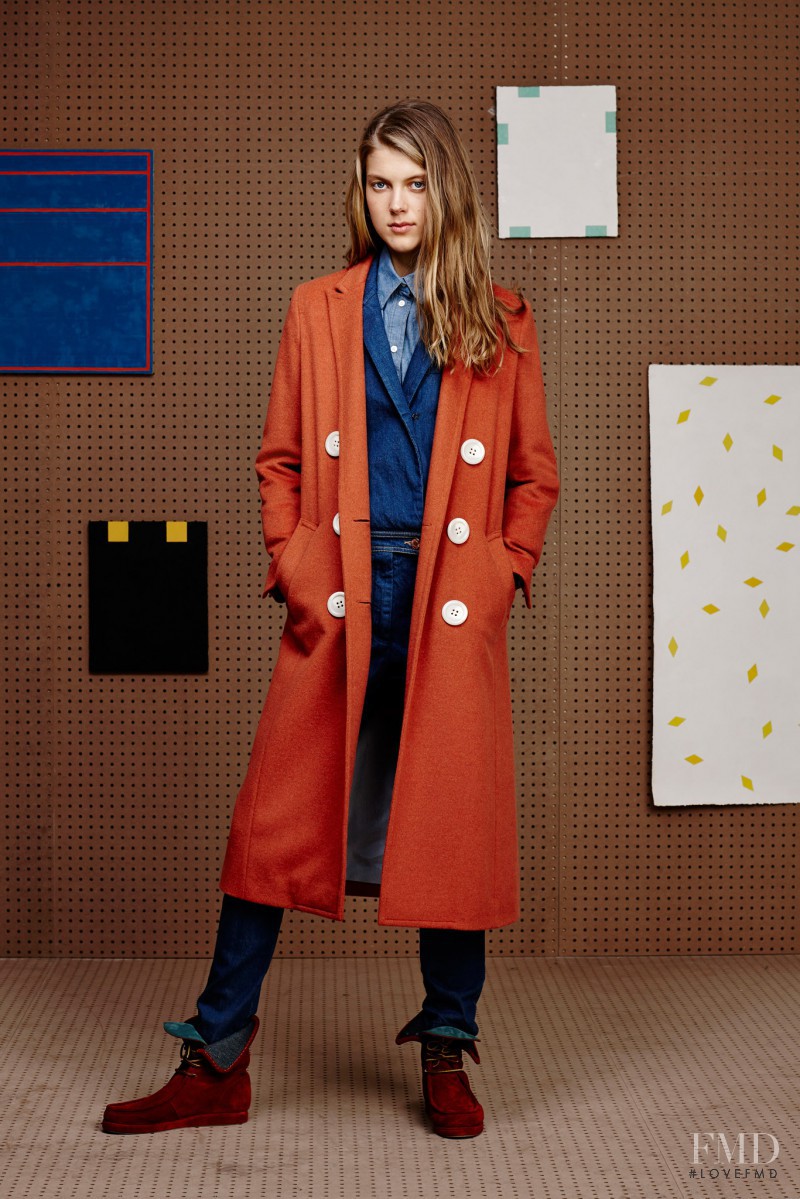 Ally Ertel featured in  the Boy by Band Of Outsiders fashion show for Autumn/Winter 2015