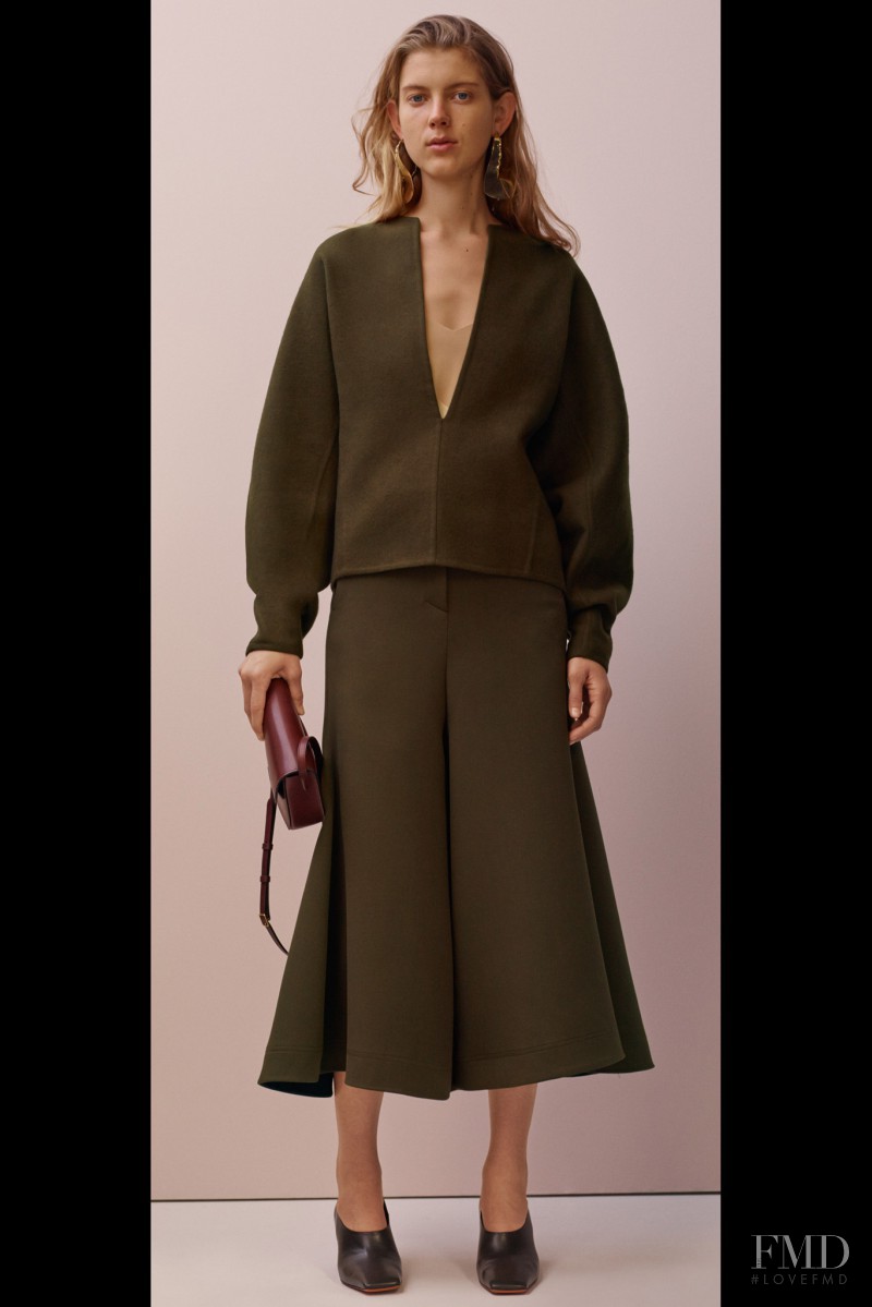 Ally Ertel featured in  the Celine lookbook for Pre-Fall 2015