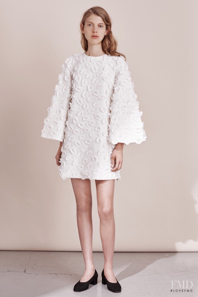 Ally Ertel featured in  the Jill Stuart lookbook for Resort 2016