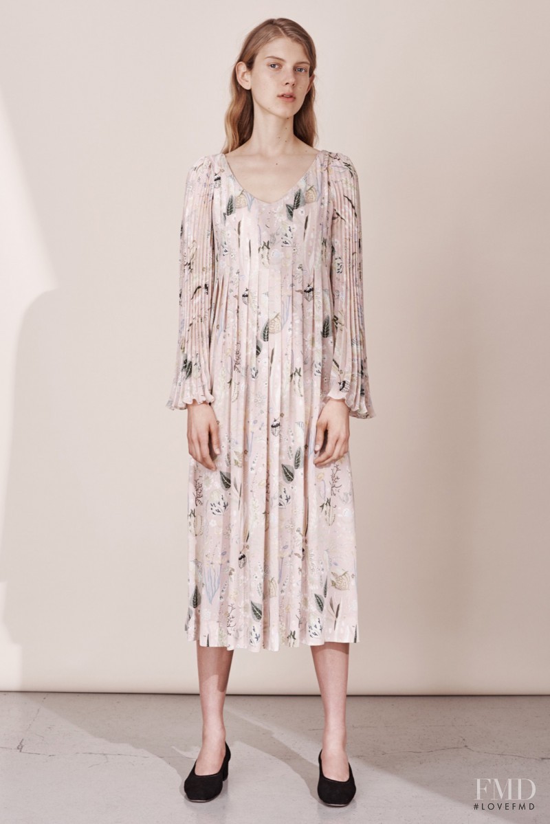 Ally Ertel featured in  the Jill Stuart lookbook for Resort 2016