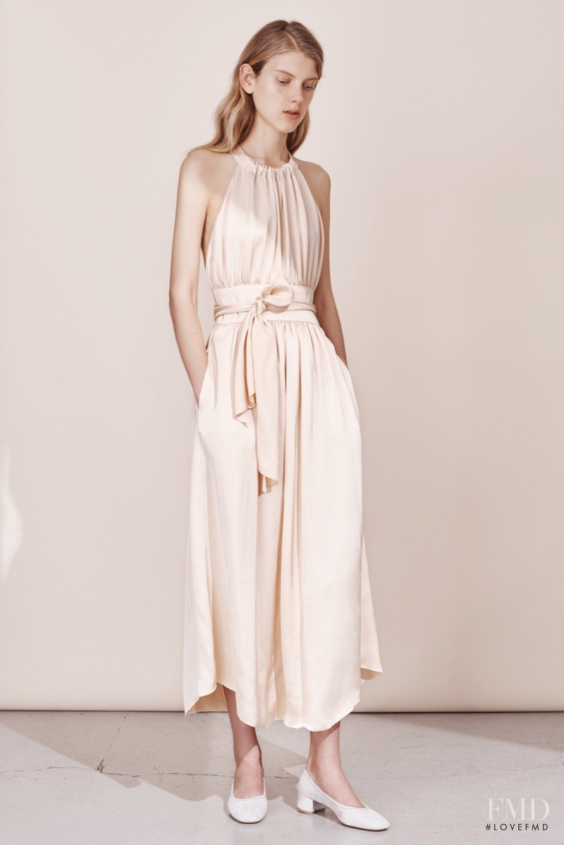 Ally Ertel featured in  the Jill Stuart lookbook for Resort 2016