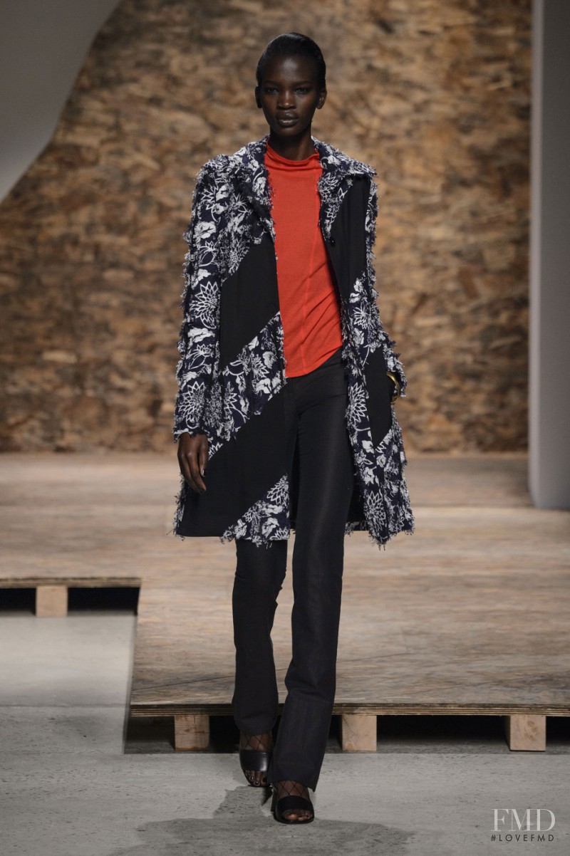 Aamito Stacie Lagum featured in  the Creatures of the Wind fashion show for Spring/Summer 2016