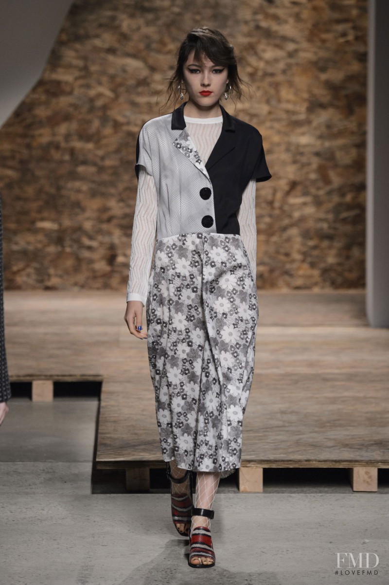 Lary Müller featured in  the Creatures of the Wind fashion show for Spring/Summer 2016