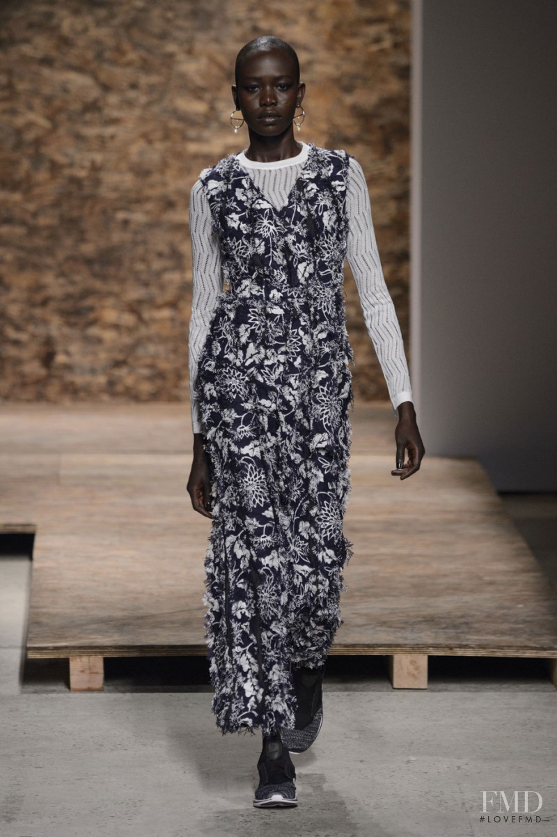 Mari Agory featured in  the Creatures of the Wind fashion show for Spring/Summer 2016