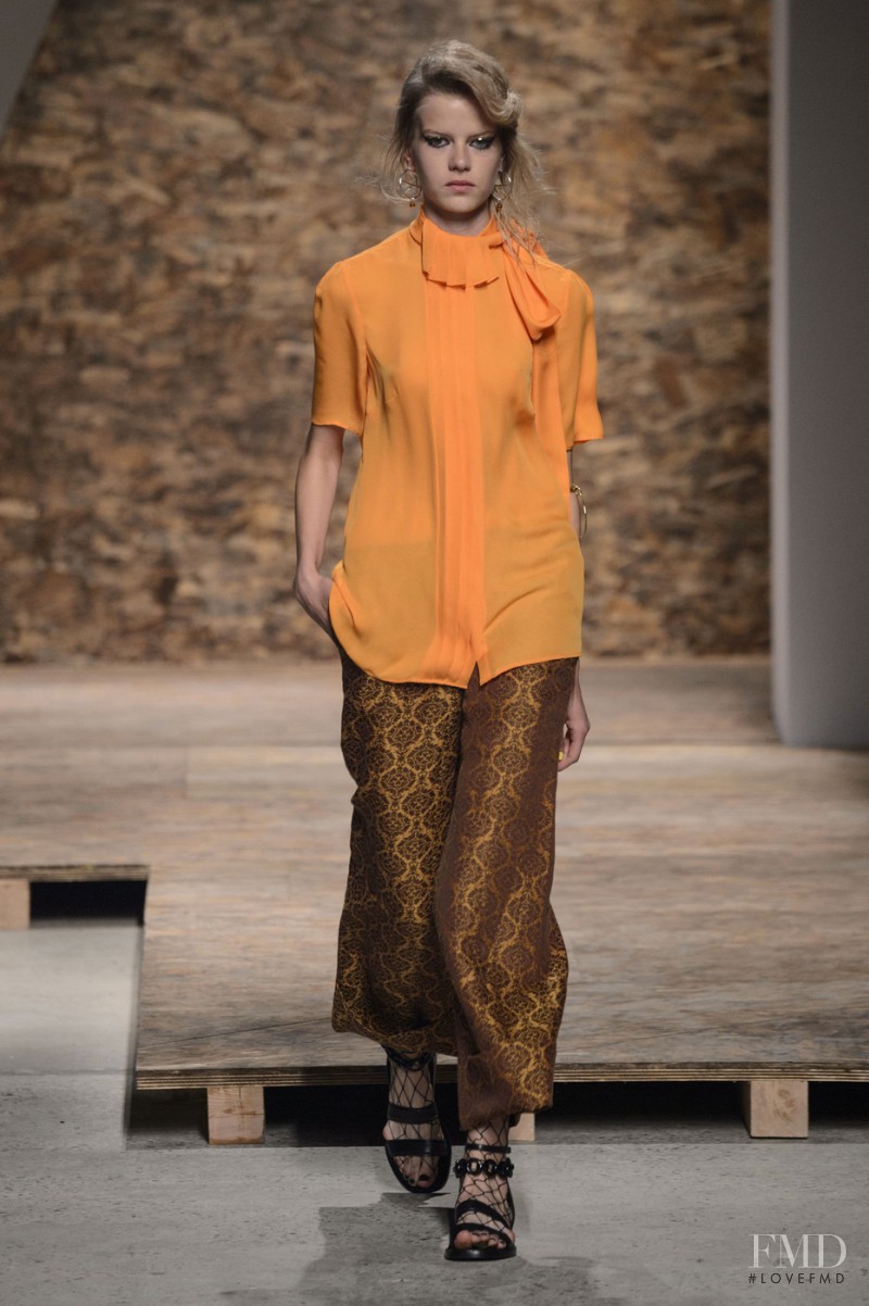 Kadri Vahersalu featured in  the Creatures of the Wind fashion show for Spring/Summer 2016