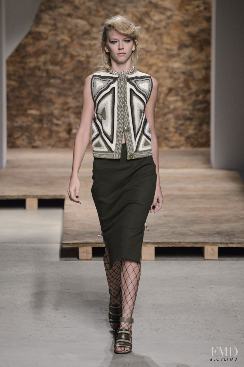 Samantha Bondurant featured in  the Creatures of the Wind fashion show for Spring/Summer 2016