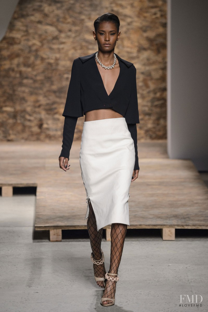 Ysaunny Brito featured in  the Creatures of the Wind fashion show for Spring/Summer 2016