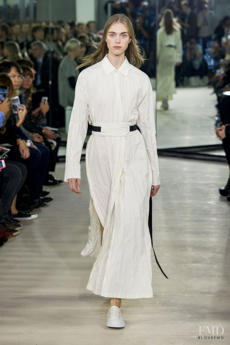 Hedvig Palm featured in  the Joseph fashion show for Spring/Summer 2016