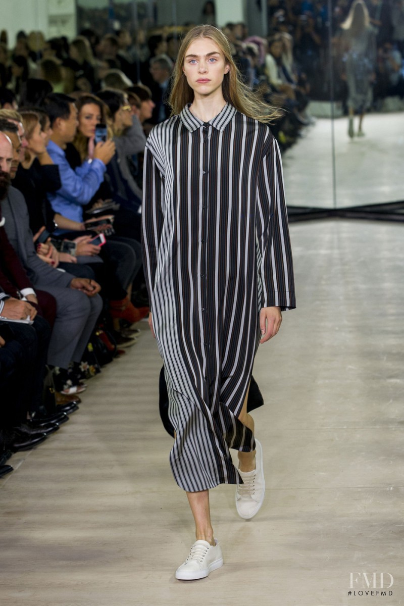 Hedvig Palm featured in  the Joseph fashion show for Spring/Summer 2016