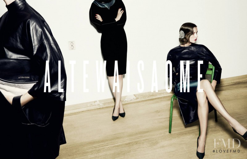 Sara Eirud featured in  the AltewaiSaome advertisement for Autumn/Winter 2013