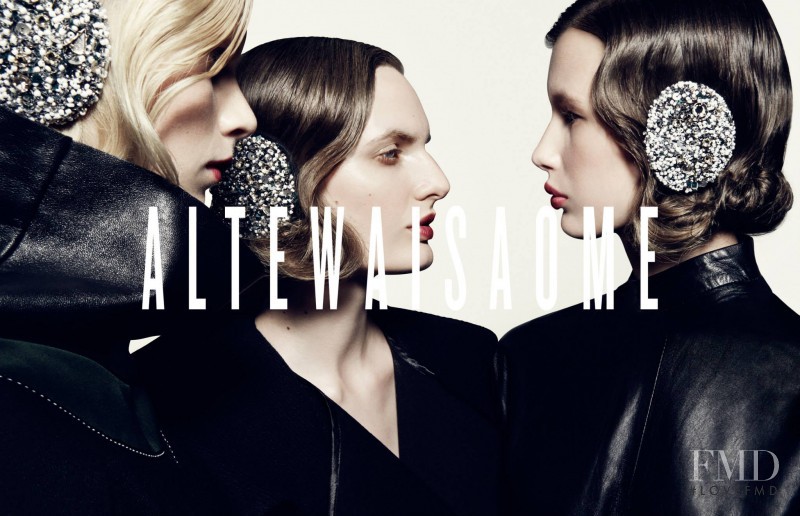 Sara Eirud featured in  the AltewaiSaome advertisement for Autumn/Winter 2013