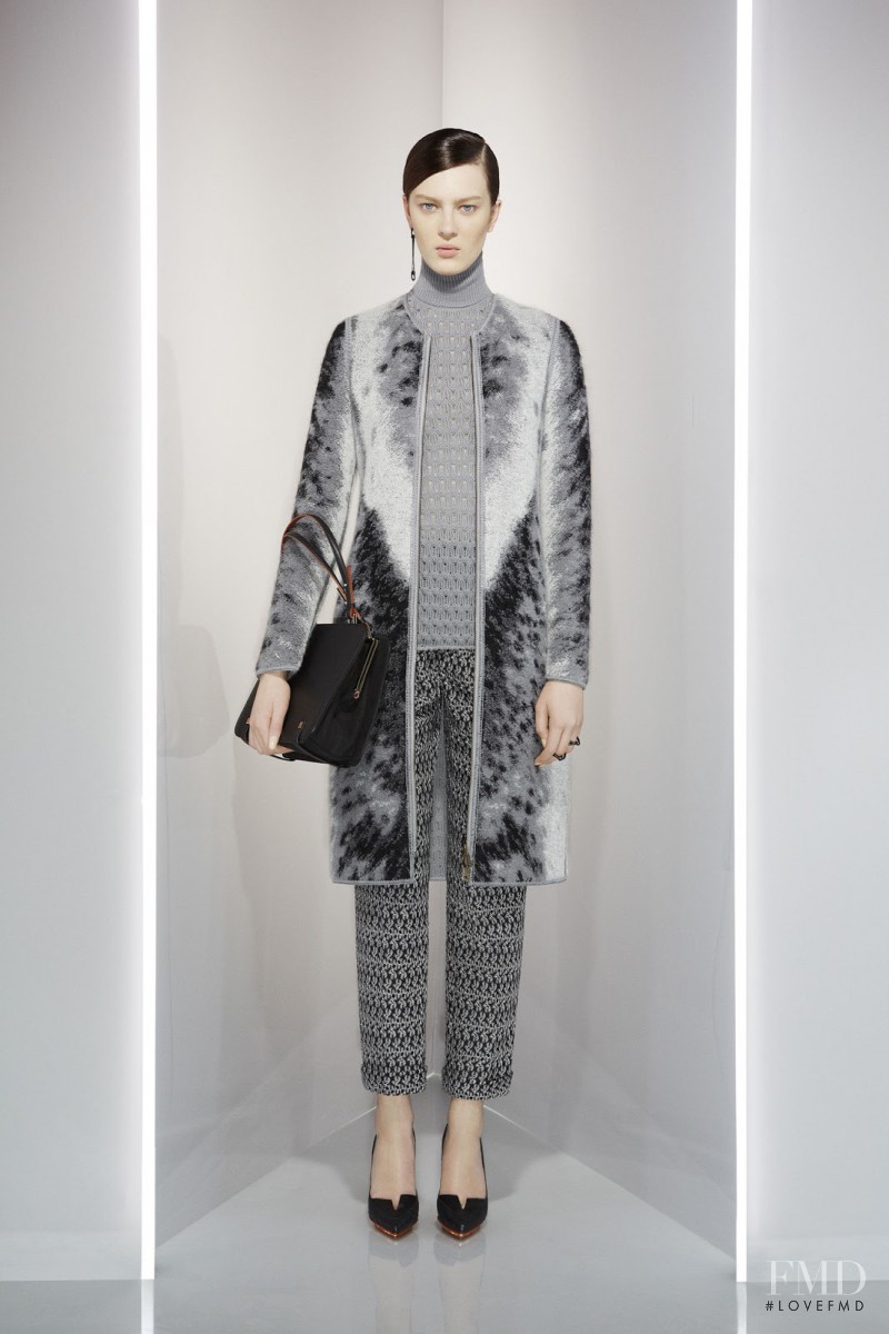 Giedre Kiaulenaite featured in  the Missoni fashion show for Pre-Fall 2013