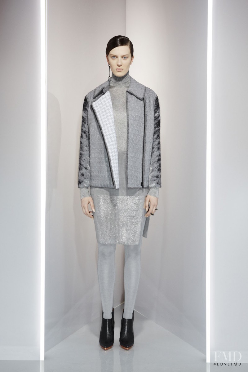 Giedre Kiaulenaite featured in  the Missoni fashion show for Pre-Fall 2013