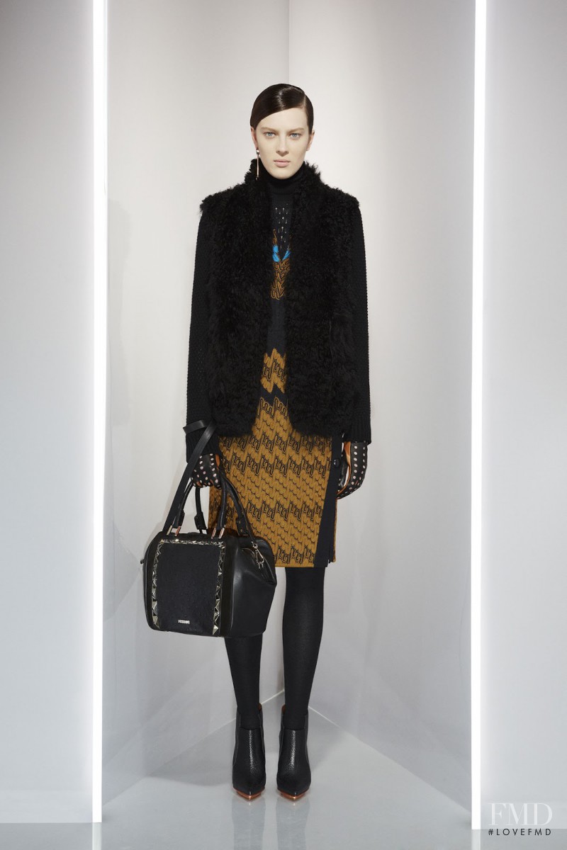 Giedre Kiaulenaite featured in  the Missoni fashion show for Pre-Fall 2013