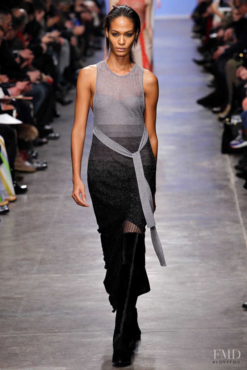 Joan Smalls featured in  the Missoni Ready to slip into the day fashion show for Autumn/Winter 2013