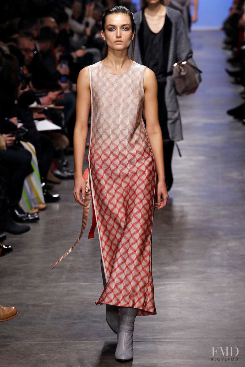 Andreea Diaconu featured in  the Missoni Ready to slip into the day fashion show for Autumn/Winter 2013