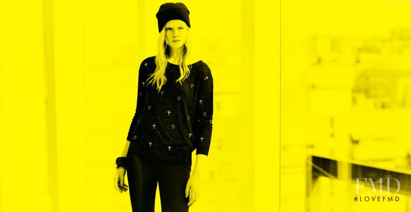 Sara Eirud featured in  the Bershka BSK - Arty Babe advertisement for Winter 2013