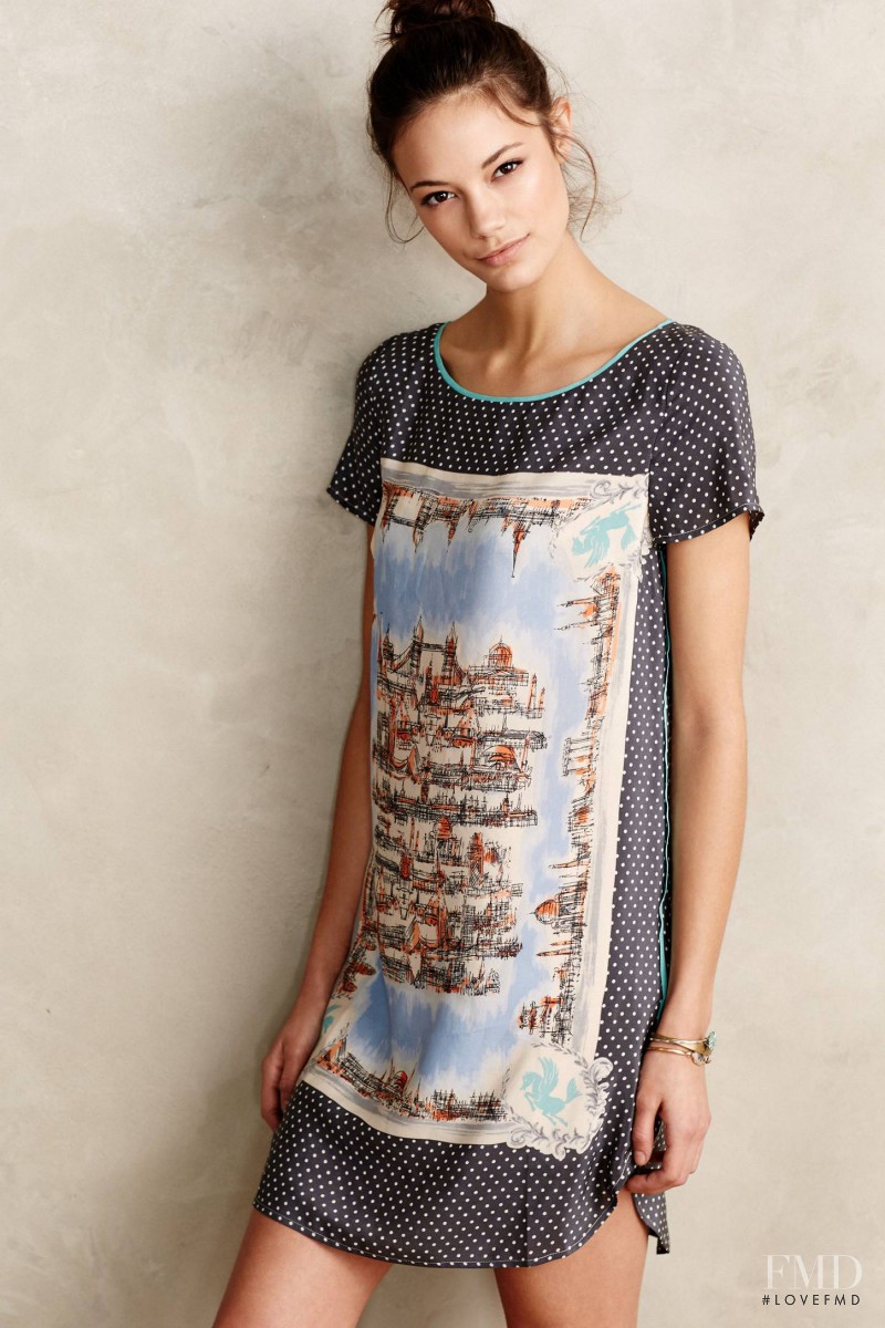 Anja Leuenberger featured in  the Anthropologie lookbook for Spring 2015