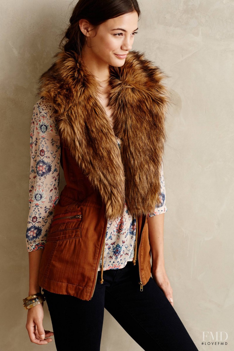 Anja Leuenberger featured in  the Anthropologie lookbook for Spring 2015