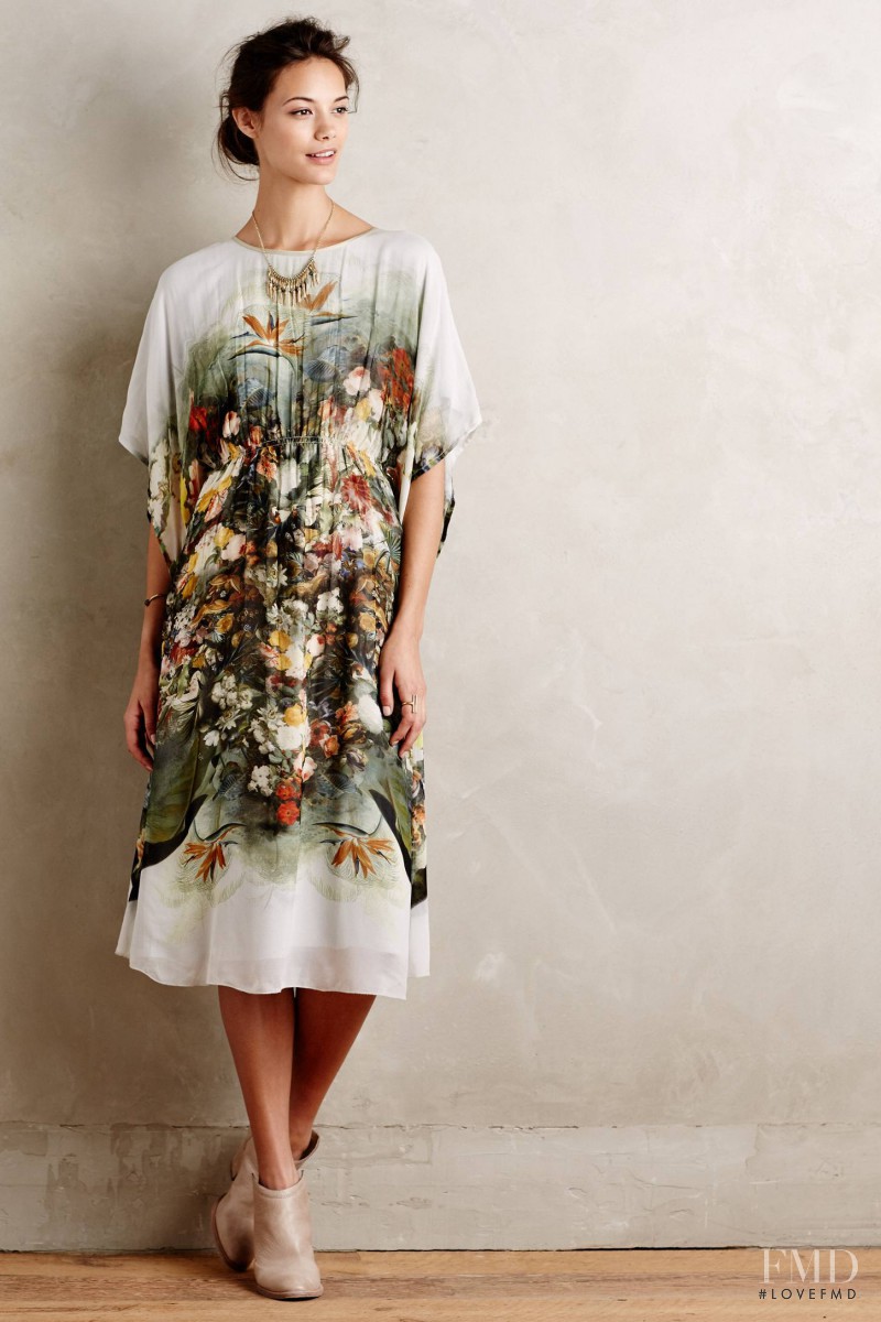 Anja Leuenberger featured in  the Anthropologie lookbook for Spring 2015