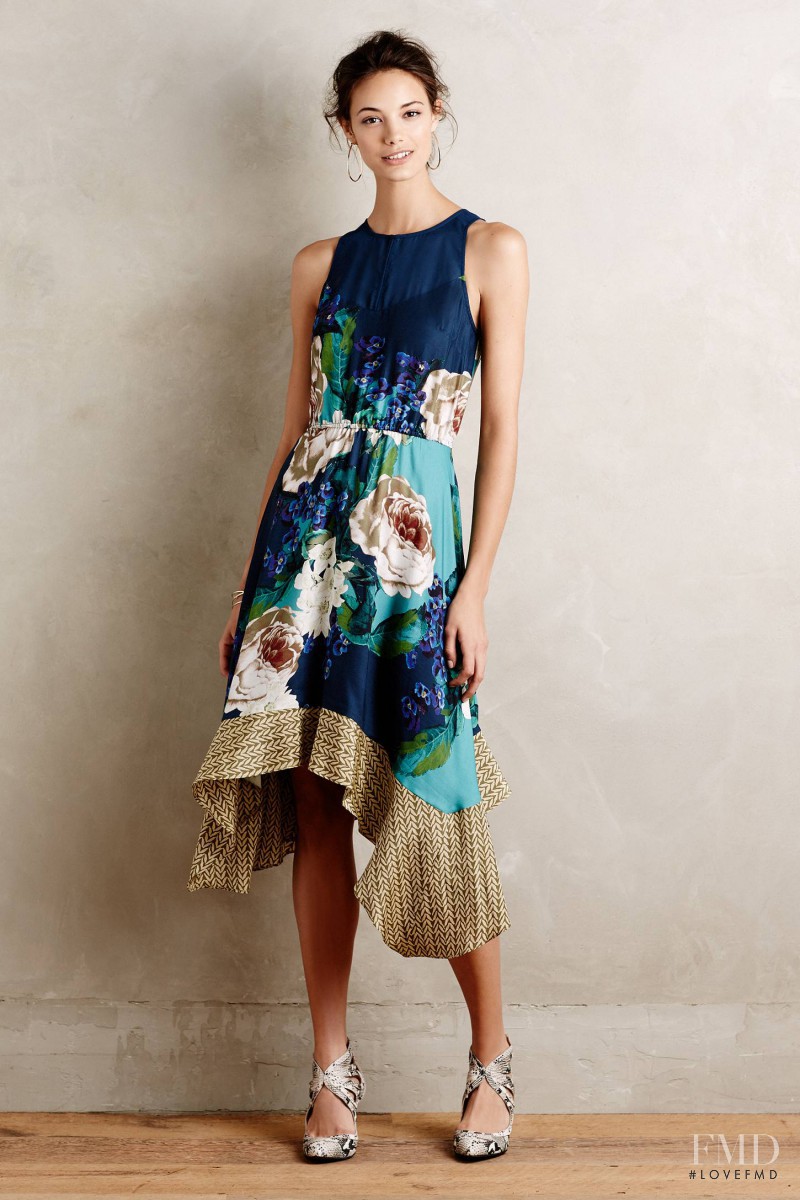 Anja Leuenberger featured in  the Anthropologie lookbook for Spring 2015