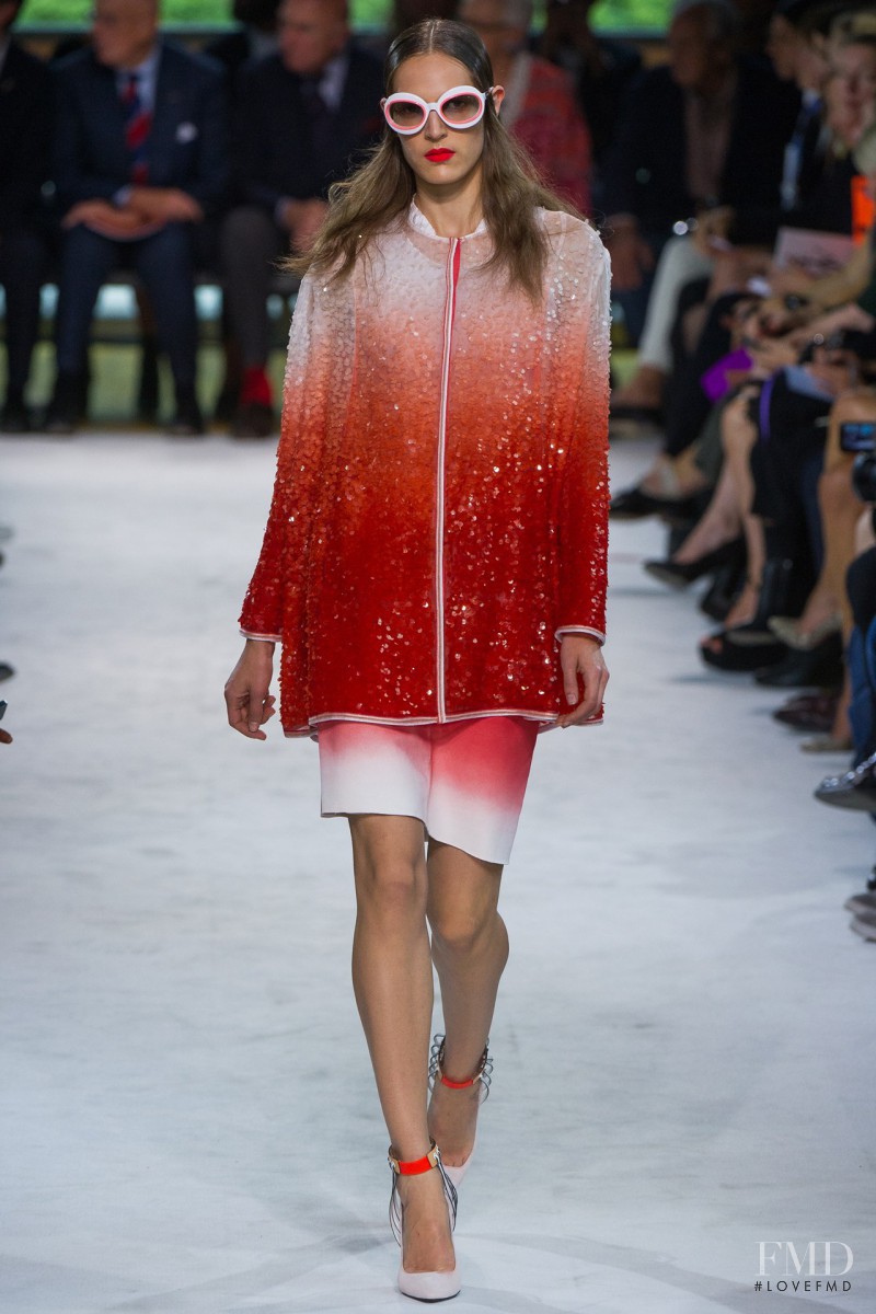 Othilia Simon featured in  the Missoni fashion show for Spring/Summer 2013