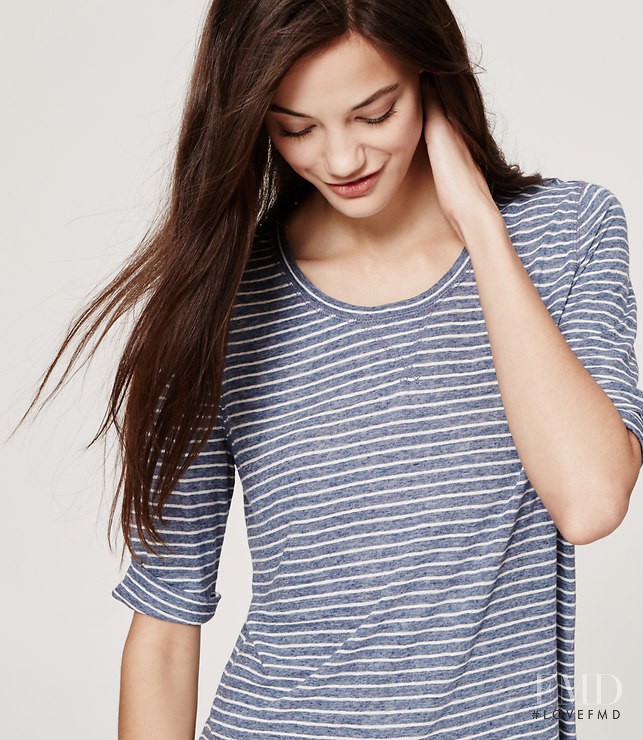 Anja Leuenberger featured in  the LOFT by Ann Taylor catalogue for Autumn/Winter 2015