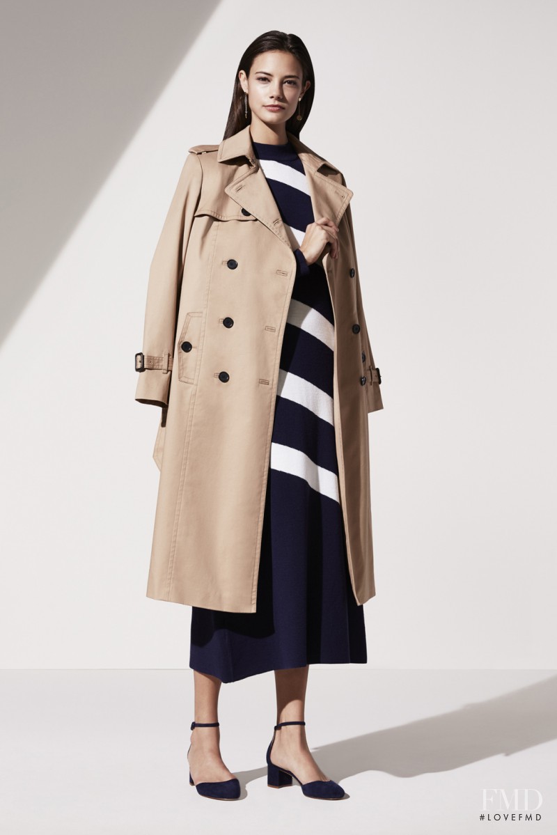 Anja Leuenberger featured in  the Ann Taylor lookbook for Spring/Summer 2016