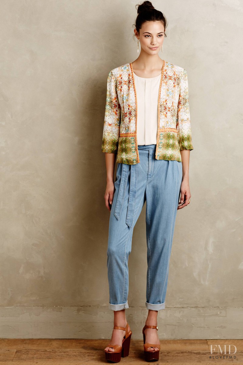 Anja Leuenberger featured in  the Anthropologie lookbook for Summer 2015