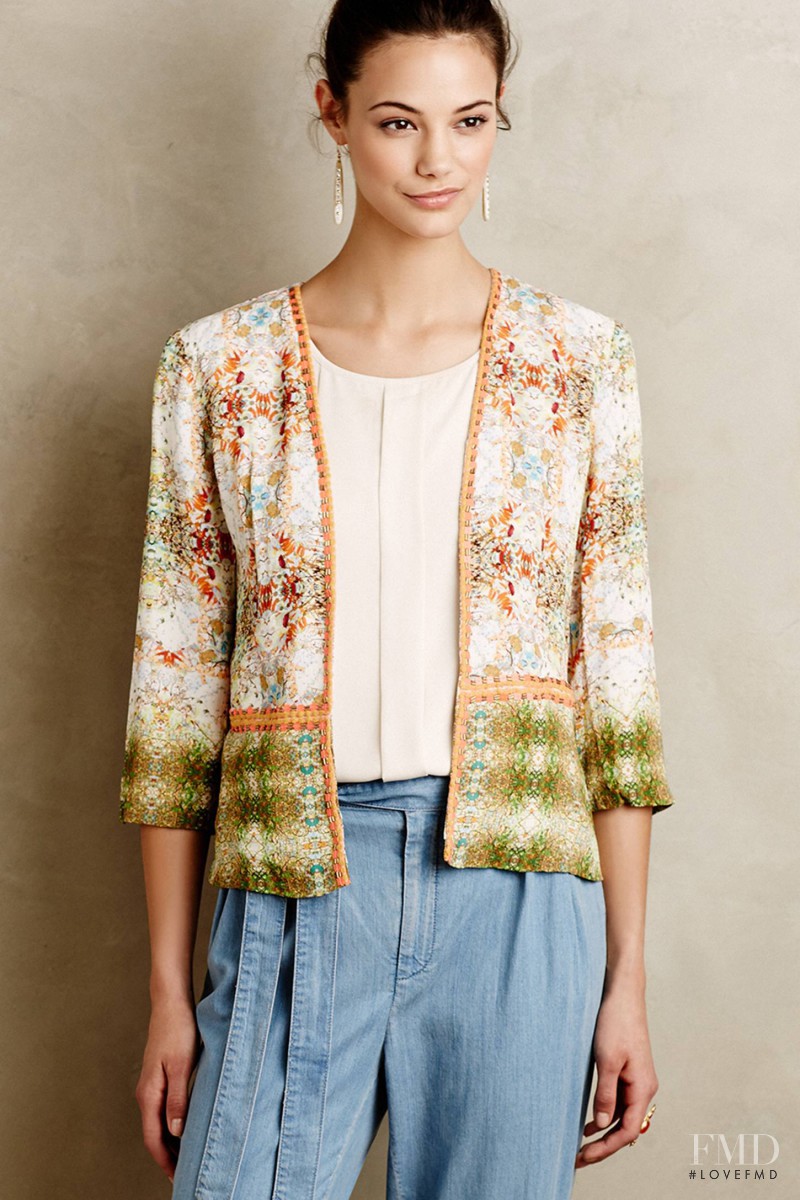 Anja Leuenberger featured in  the Anthropologie lookbook for Summer 2015