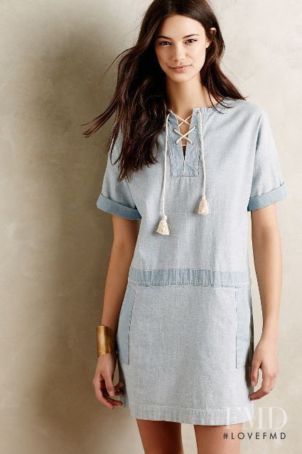 Anja Leuenberger featured in  the Anthropologie lookbook for Summer 2015