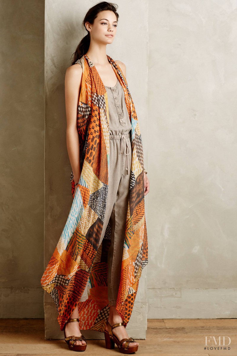 Anja Leuenberger featured in  the Anthropologie lookbook for Summer 2015