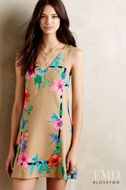 Anja Leuenberger featured in  the Anthropologie lookbook for Summer 2015