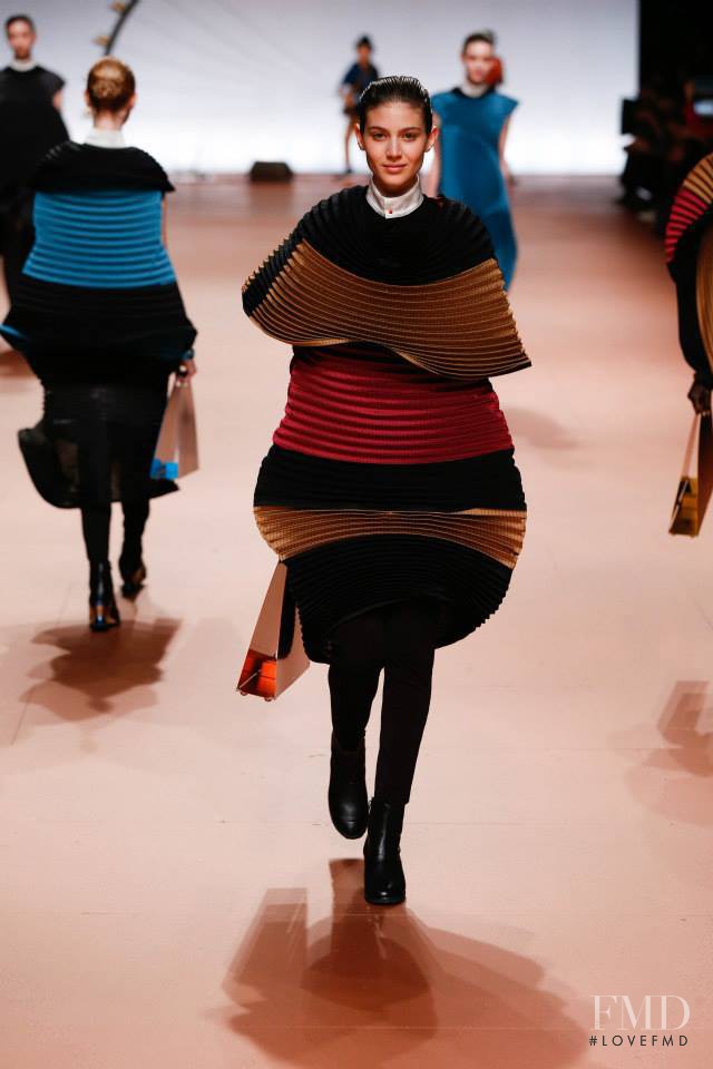 Issey Miyake fashion show for Autumn/Winter 2014