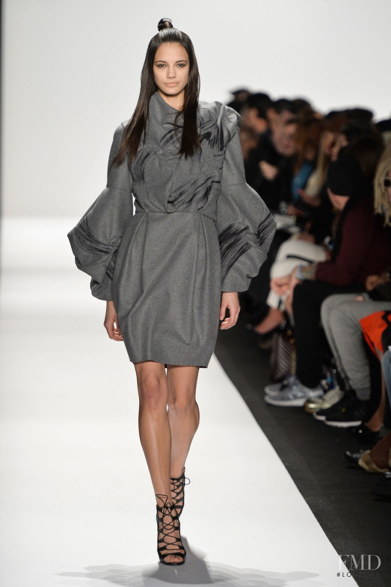 Jeanne Cadieu featured in  the Academy of Arts University fashion show for Autumn/Winter 2015