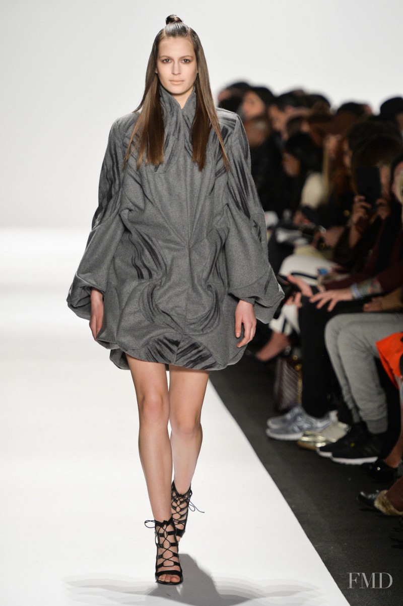 Anja Leuenberger featured in  the Academy of Arts University fashion show for Autumn/Winter 2015