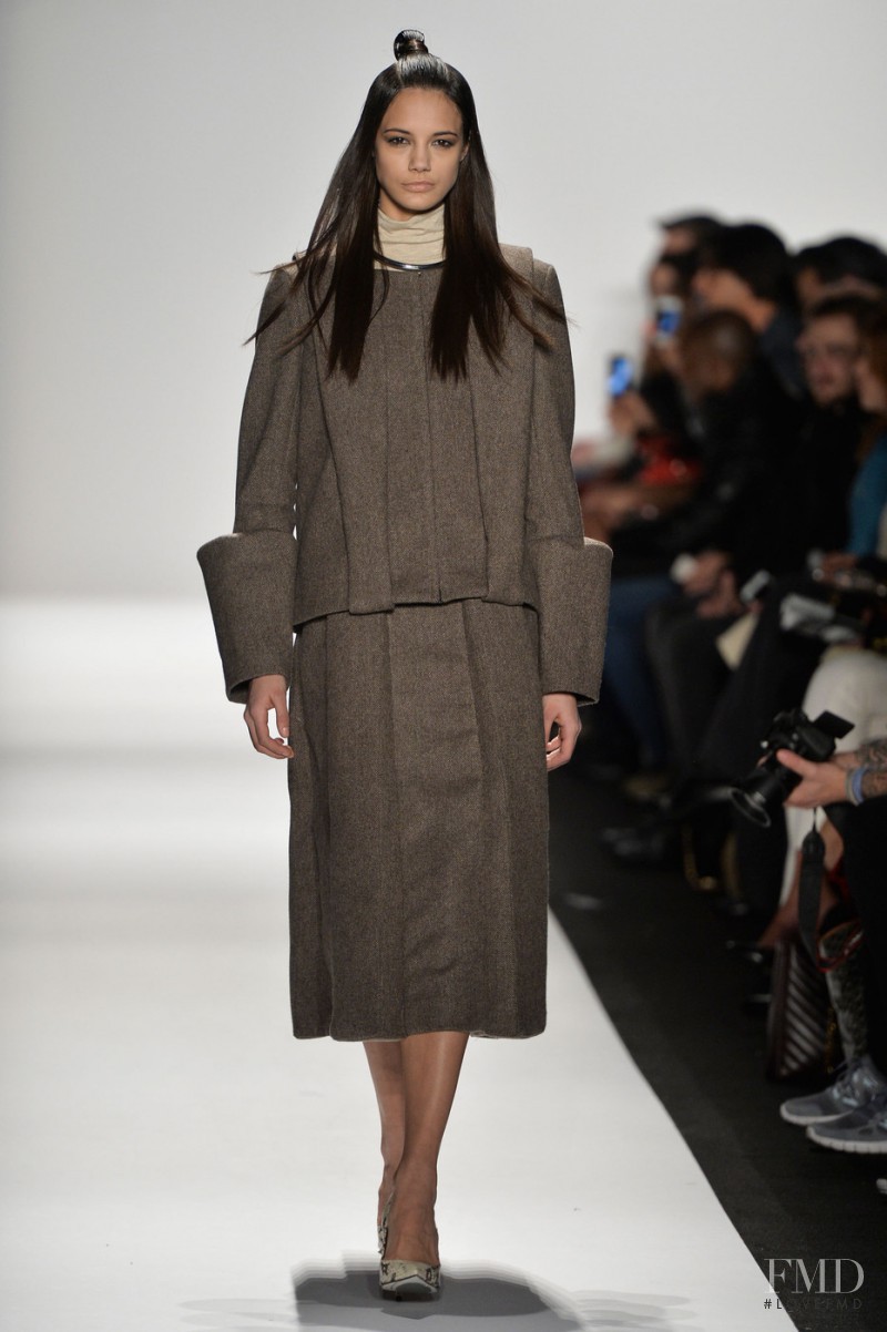 Anja Leuenberger featured in  the Academy of Arts University fashion show for Autumn/Winter 2015