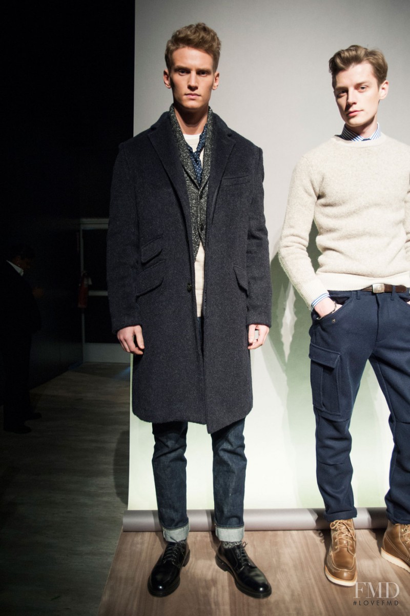 Janis Ancens featured in  the J.Crew fashion show for Autumn/Winter 2015