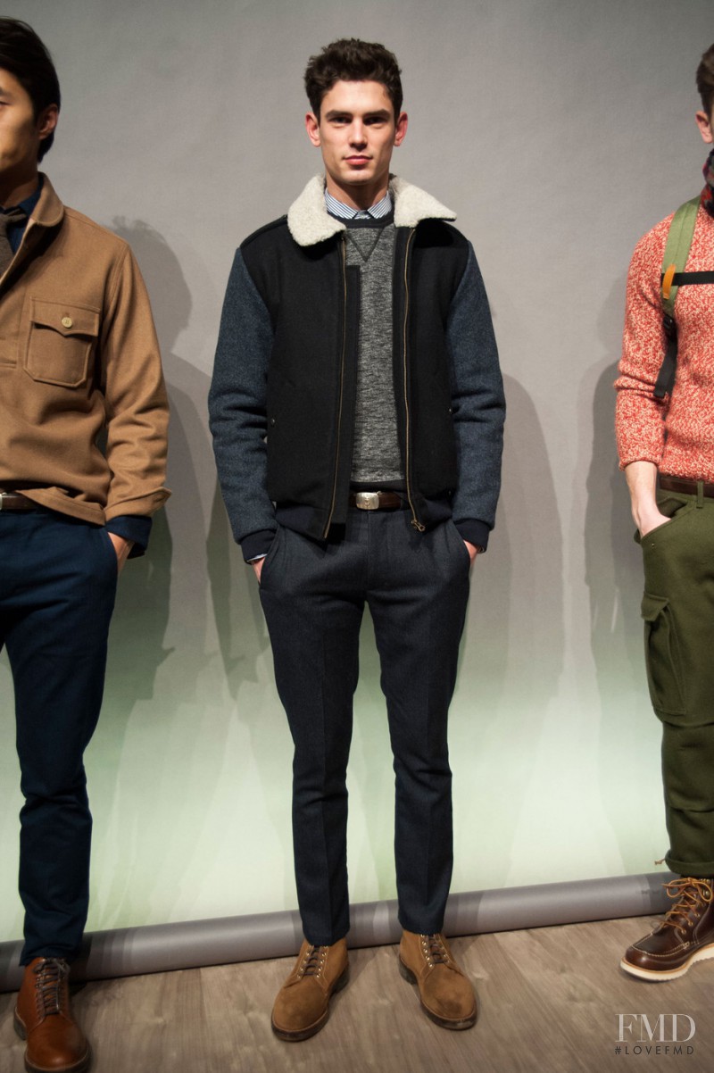 Arthur Gosse featured in  the J.Crew fashion show for Autumn/Winter 2015