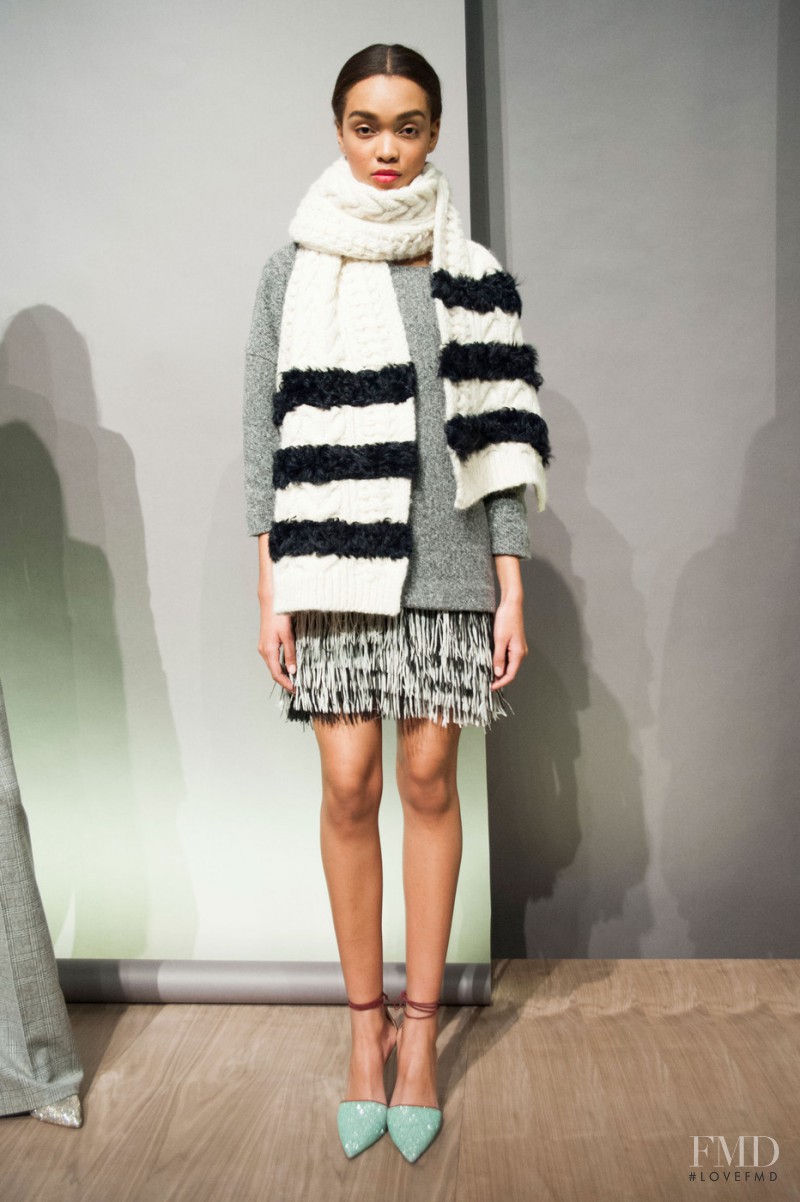 Samantha Archibald featured in  the J.Crew fashion show for Autumn/Winter 2015