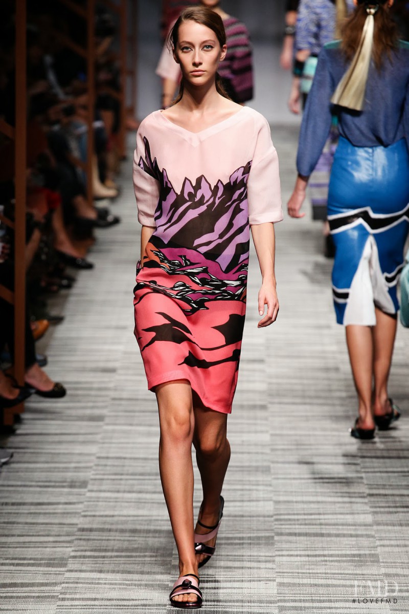Alana Zimmer featured in  the Missoni fashion show for Spring/Summer 2014