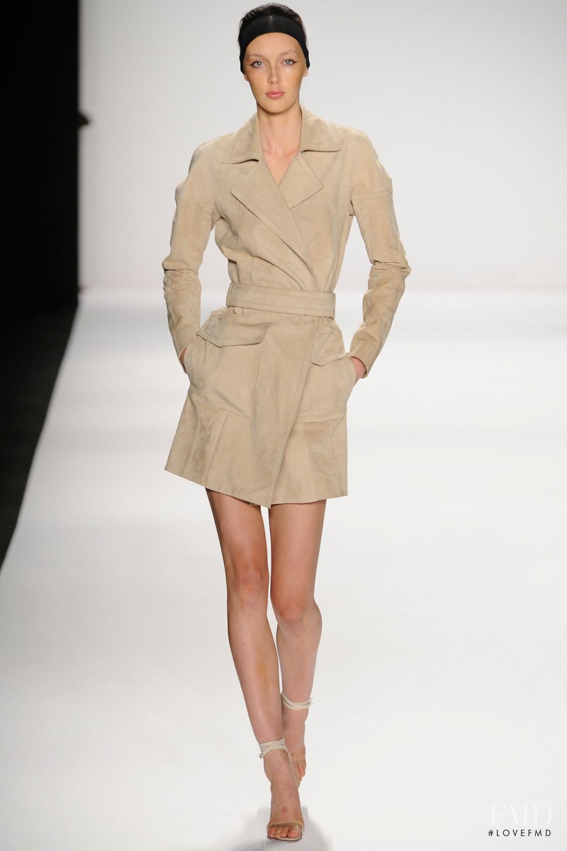 Kaila Hart featured in  the Kaufmanfranco fashion show for Spring/Summer 2014