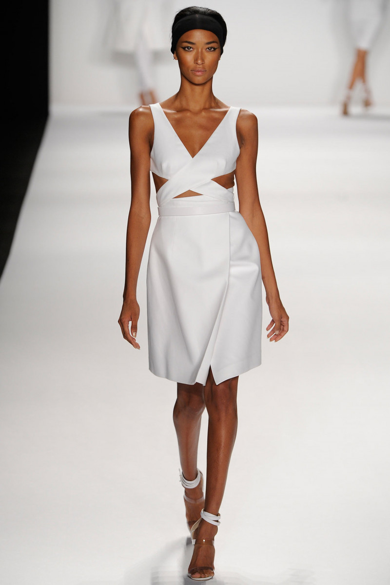 Anais Mali featured in  the Kaufmanfranco fashion show for Spring/Summer 2014